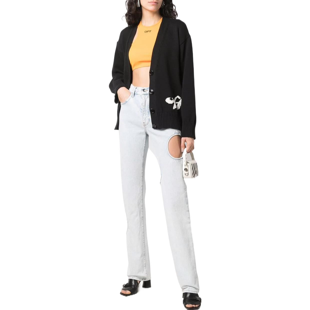 (WMNS) Off-White Meteor Cool Straight-Leg Jean 'Light Blue' OWYA018C99DEN0034000