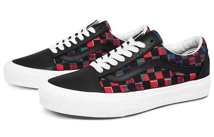 Vans Baracuta x Old Skool VLT LX 'Black Tartan Checkerboard' VN0A4BVF22B