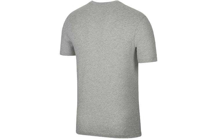 Nike SB Skateboard Sports Skateboard Printing Pattern Round Neck Pullover Short Sleeve Gray CD2085-063