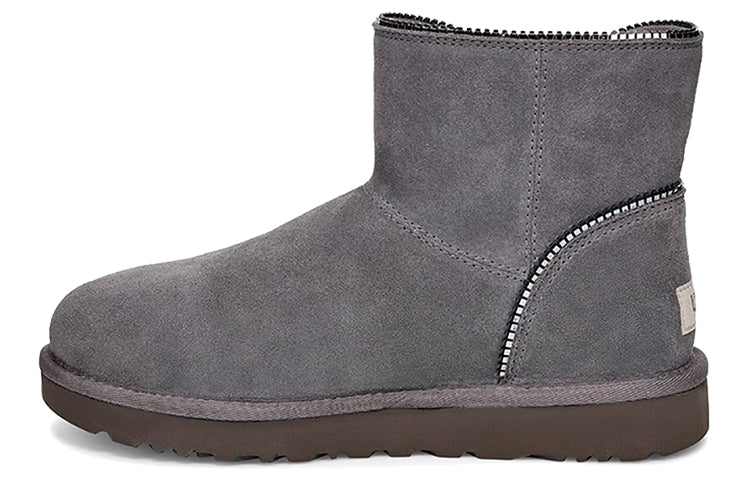 (WMNS) UGG Classic Novelty Mini Florence 'Grey' 1110697-CHRC