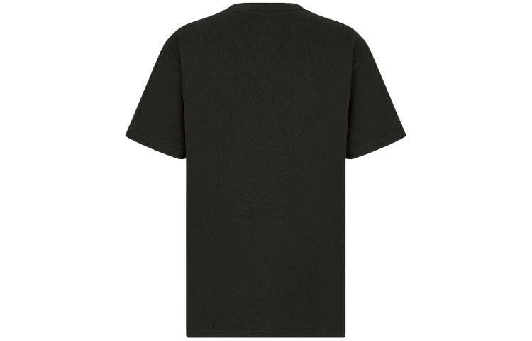 Men's DIOR x KENNY FW21 Crossover Alphabet Large Short Sleeve Black 193J685D0554-C986