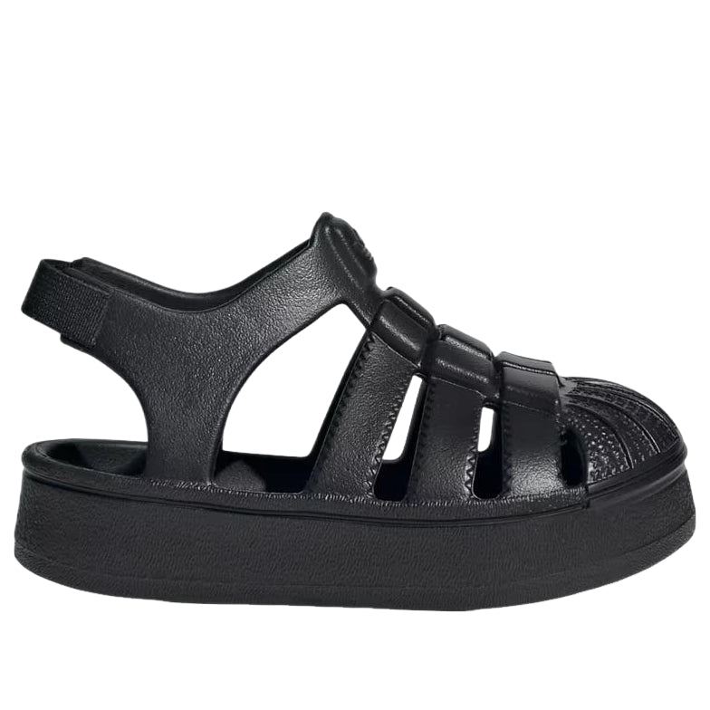 (TD) adidas Superstar Sandals 'Core Black' JS2845