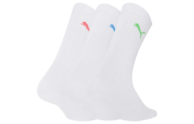 PUMA Sport Sock 3 Pack 'White Blue Green Red' 935412-03