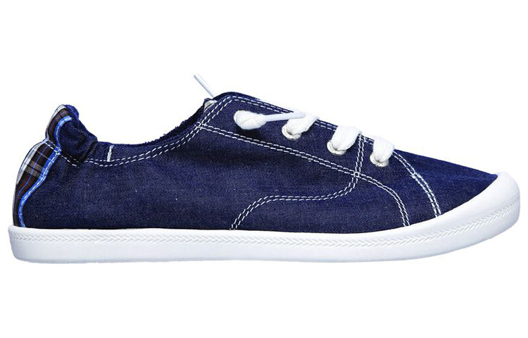 (WMNS) Skechers Bob's Beach Bingo Low-Top Sneakers Blue 113288-DEN