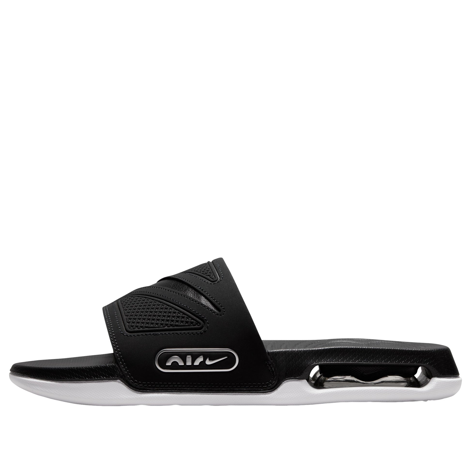 Nike Air Max Cirro Slide 'Black Metallic Silver' DC1460-004