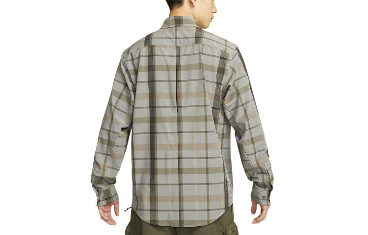 Nike ACG NRG Shirt 'Checkered Grey' DO9326-084