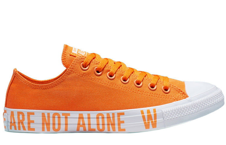 Converse Chuck Taylor All Star We Are Not Alone Low Top 'Orange White' 165385C