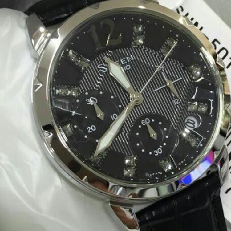 CASIO SHEEN Waterproof Black Analog SHN-5010L-1A