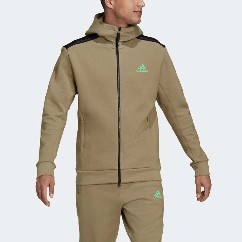 adidas Z.N.E. Sportswear Hoodie 'Green' H39842