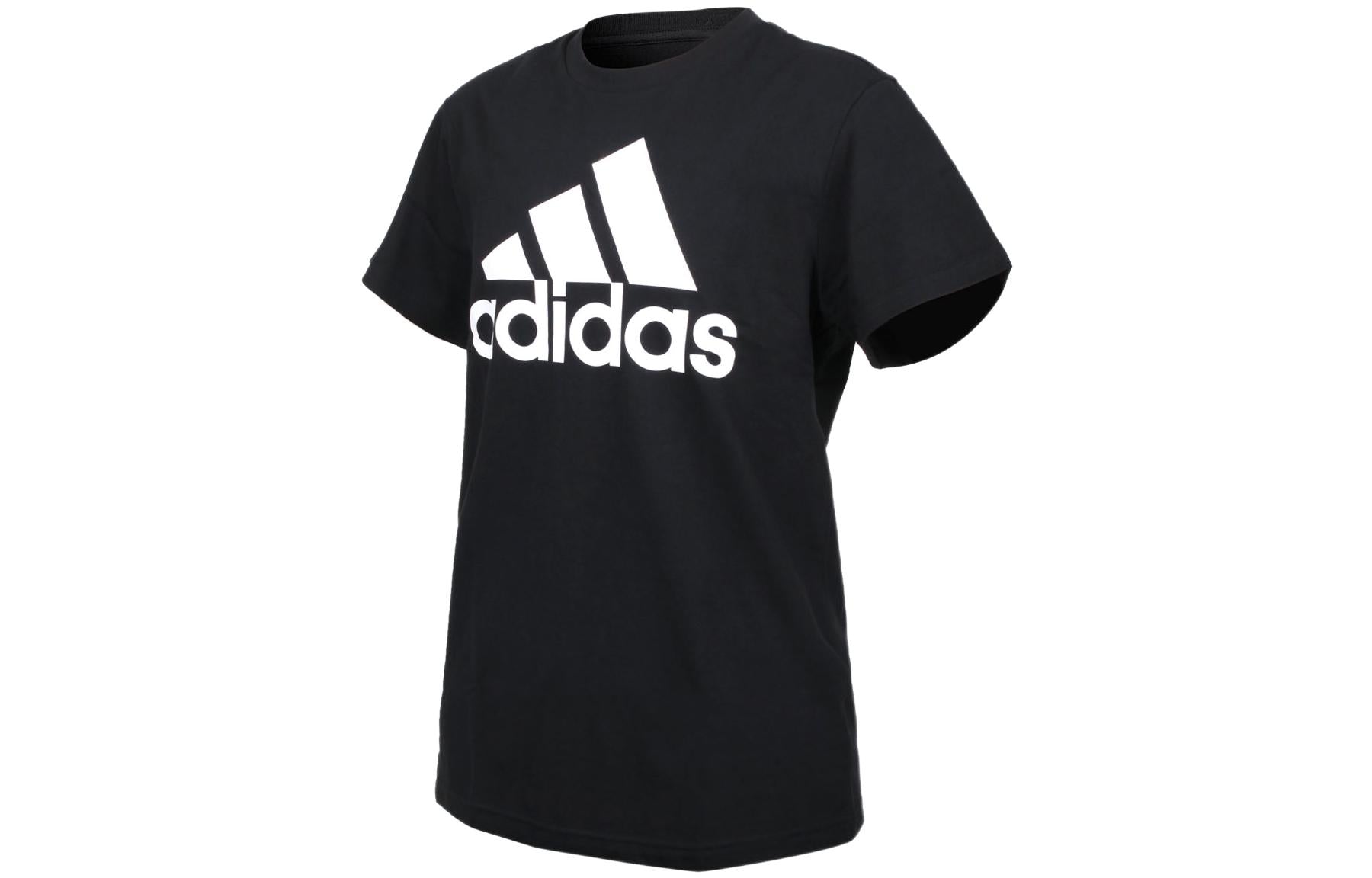 (WMNS) adidas originals Essentials Short Sleeve T-shirt 'Black' GL0781