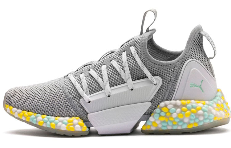 (WMNS) PUMA Hybrid Rocket Runner 'Grey Yellow' 191626-09