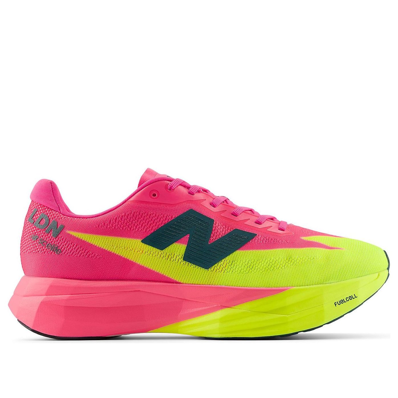 (WMNS) New Balance FuelCell SuperComp Elitev5 'Pink Fiery Alkaline Green' WRCEL4YX