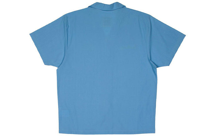 Air Jordan x Union LA Embroidered Logo Short Sleeve Shirt US Sizing 'Blue' CV1356-436