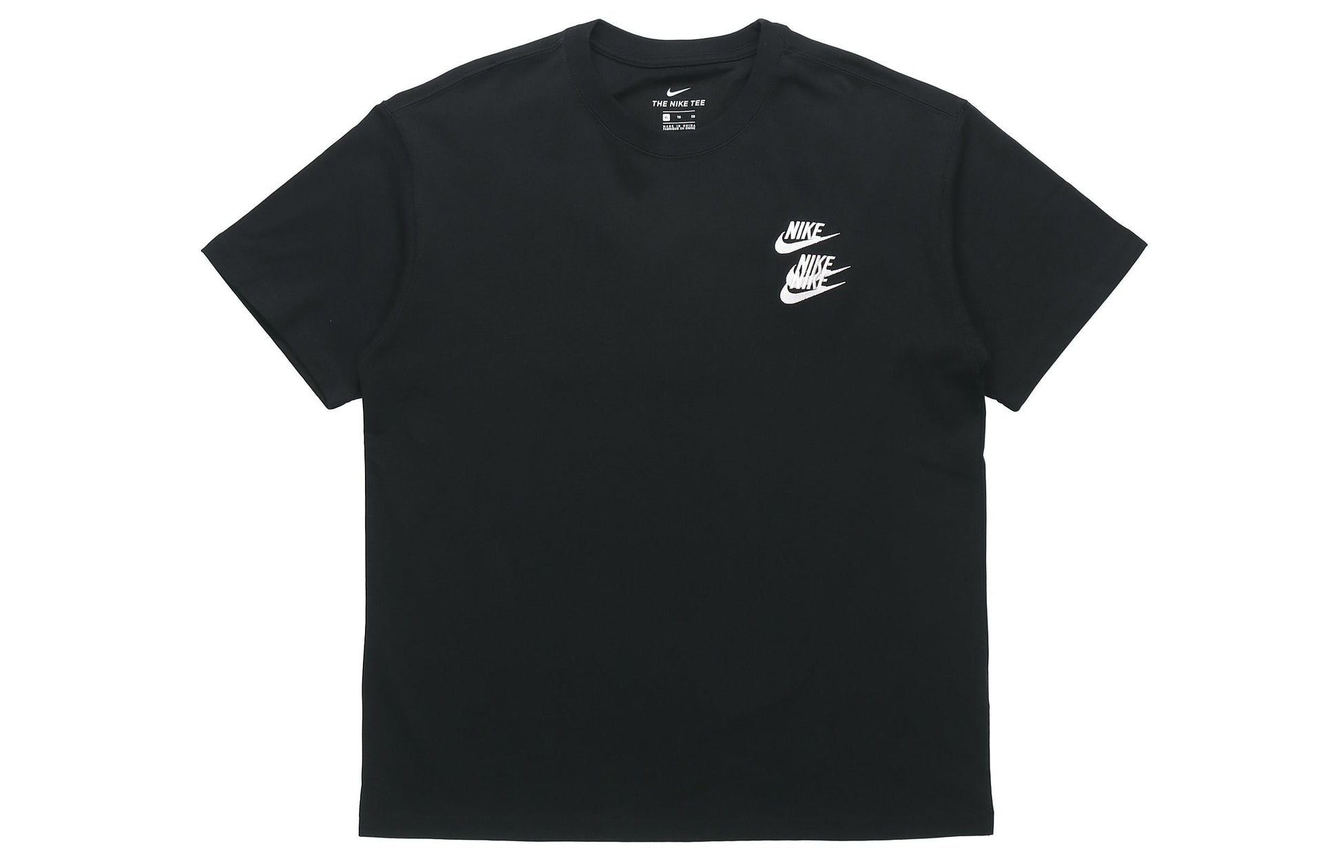 Nike World Tour Around the world Round Neck Short Sleeve Black DA0990-010