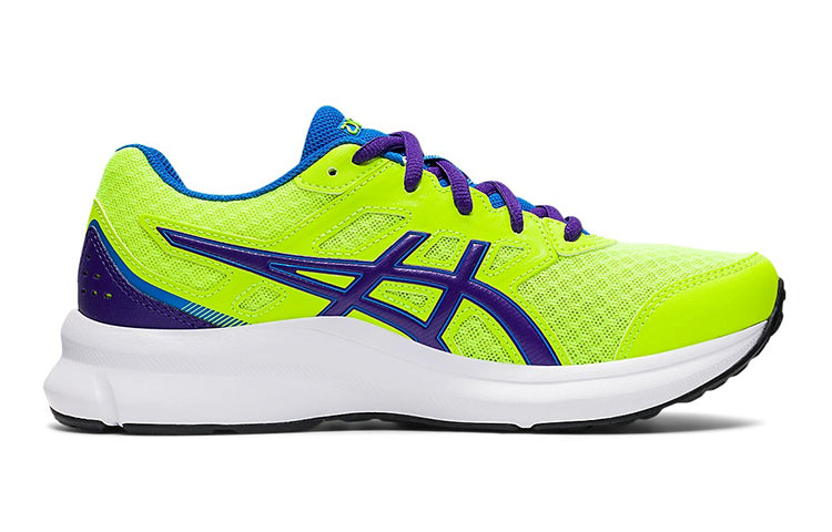 (GS) ASICS Jolt 3 'Hazard Green Gentry Purple' 1014A203-303