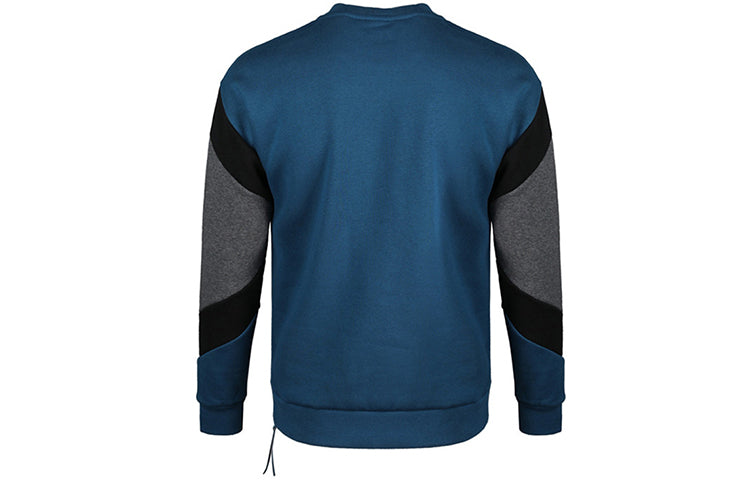 Nike Men's Air Crew Flc Round CollarPullover Hoody Blue 928636-474