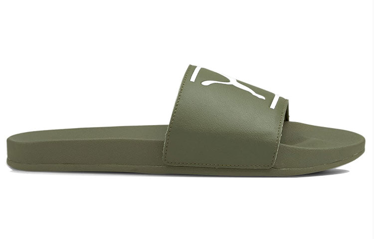 PUMA Leadcat Future Comfort Slide 'Olive White' 380673-03