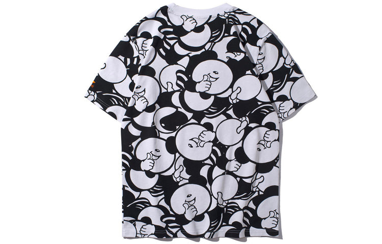 Li-Ning New York Fashion Week Series Printing Short Sleeve Black White AHSP619-1