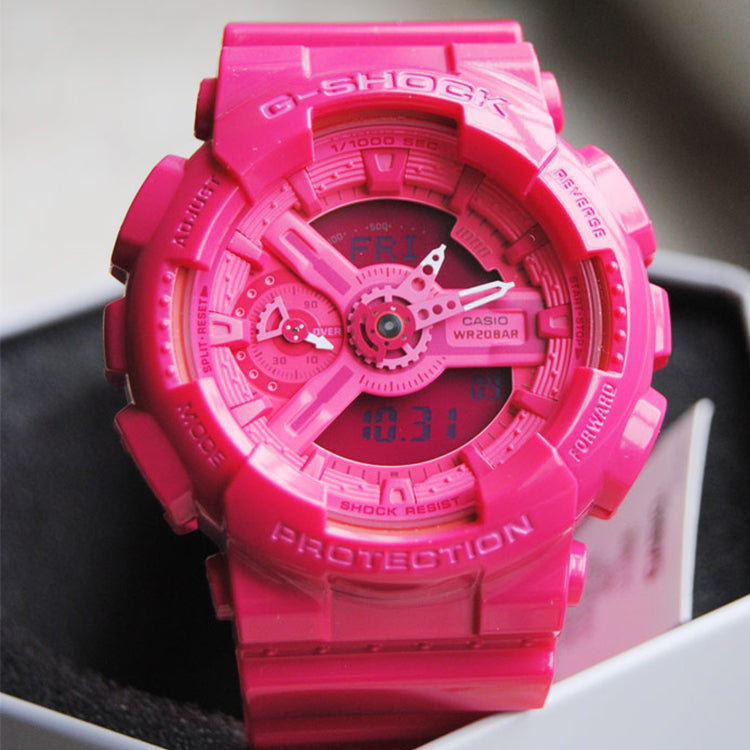 CASIO G-Shock Analog-Digital 'Pink' GMA-S110CC-4
