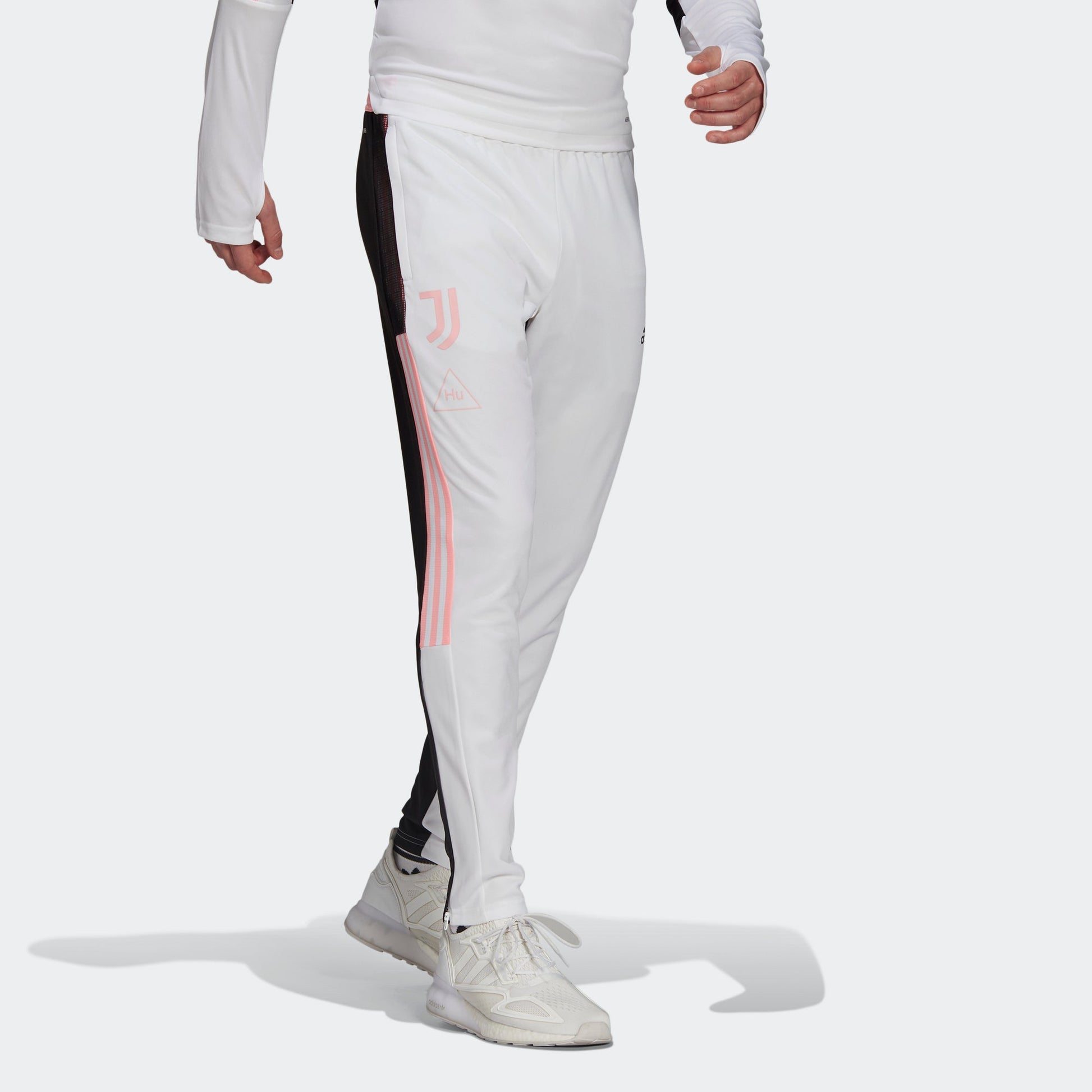 adidas x Crossover Juve Hu Tr Pnt Juventus Soccer/Football Colorblock Sports Long Pants White Black Colorblock GK7789