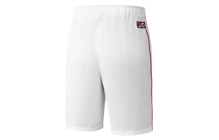 Men's FILA x Wilson Woven White Shorts A11M033364F-WT