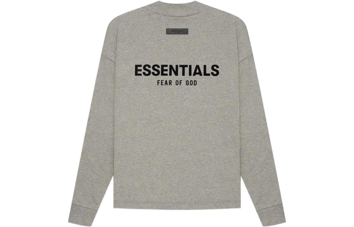 Fear of God Essentials FW22 Core Essentials Long Sleeve Tee Dark Oatmeal FOG-FW22-966