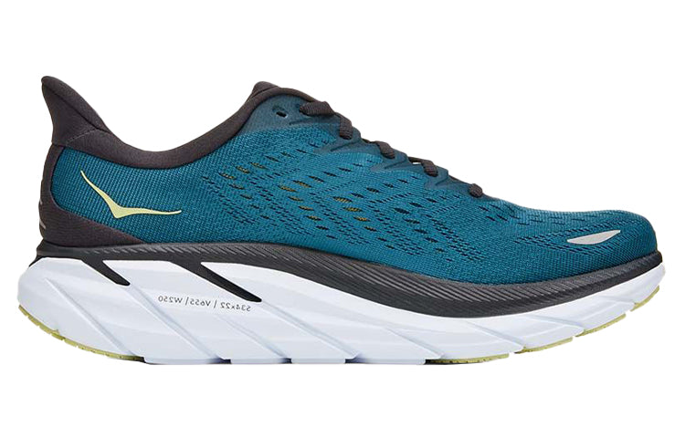 HOKA ONE ONE Clifton 8 2E Wide 'Blue Coral Butterfly' 1121374-BCBT