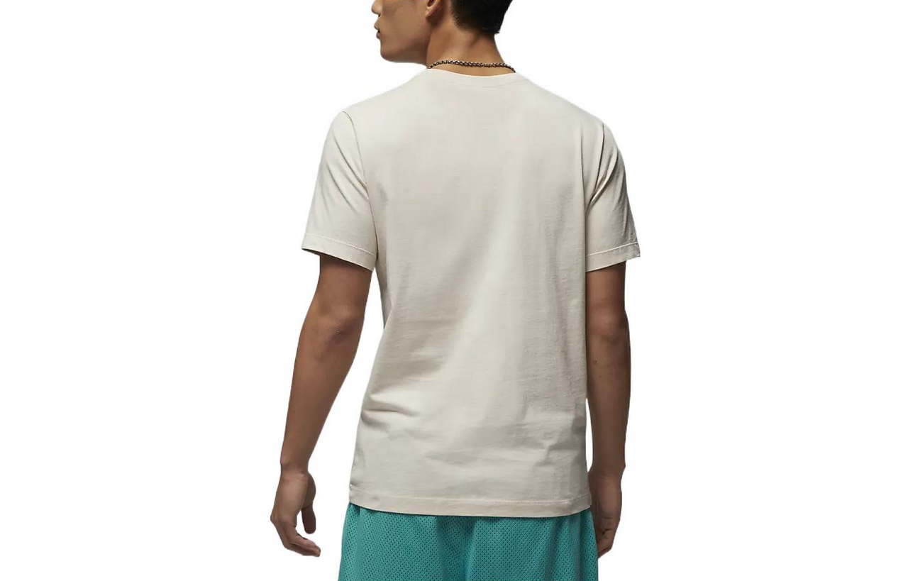 Air Jordan Round Neck Pullover T-Shirt 'Beige' DH8971-104