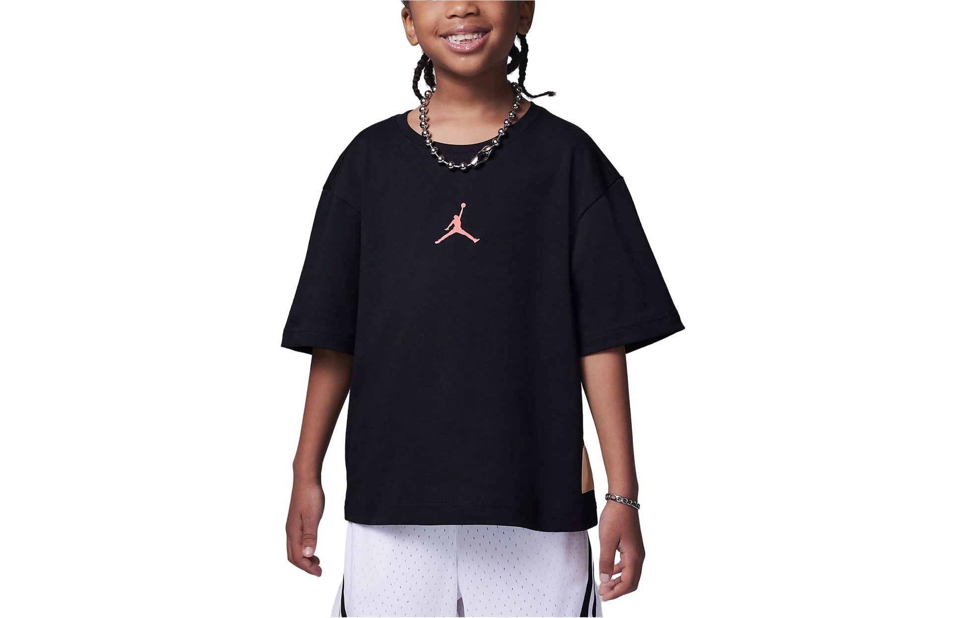 (PS) Air Jordan Oversized T-Shirt 'Black Multi' FV2831-010