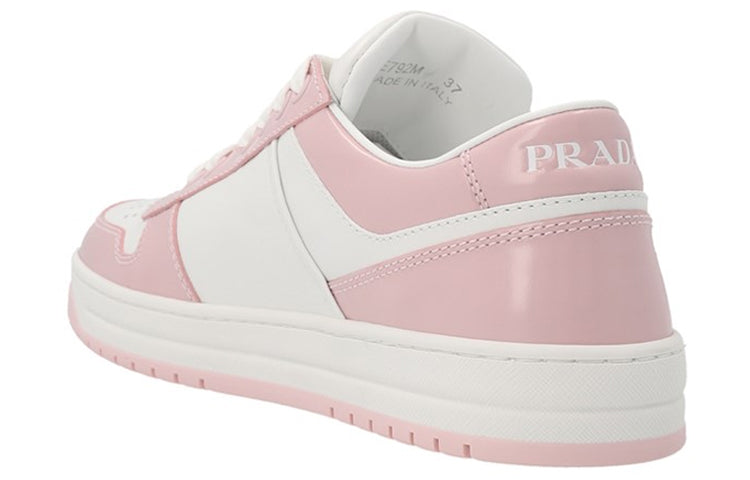 (WMNS) PRADA Downtown Leather Sneakers 'White Pink' 1E792M_3LKG_F0D8U_F_030