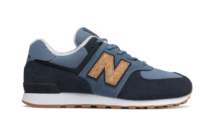 New Balance Boys' Iconic 574 V1 Sneaker Blue PC574KWA