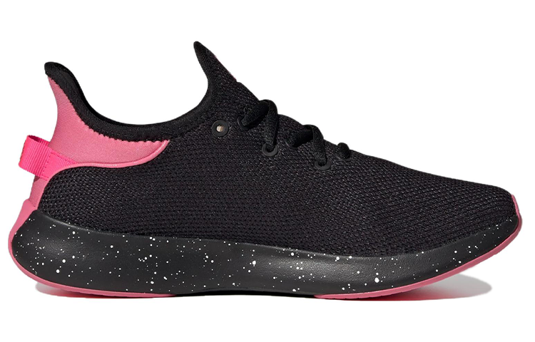 (WMNS) adidas Cloudfoam Pure 'Black Lucid Pink' IG7380