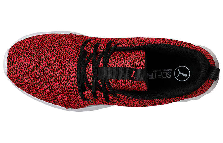 (WMNS) PUMA Carson 2 Knit Idp Running Shoes Red/Black/White 191004-02