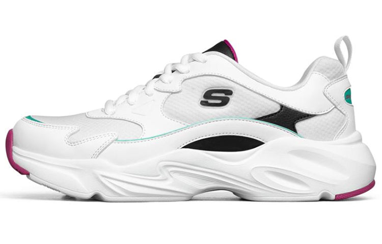 (WMNS) Skechers Stamina Airy White/Black 66666310-WBK