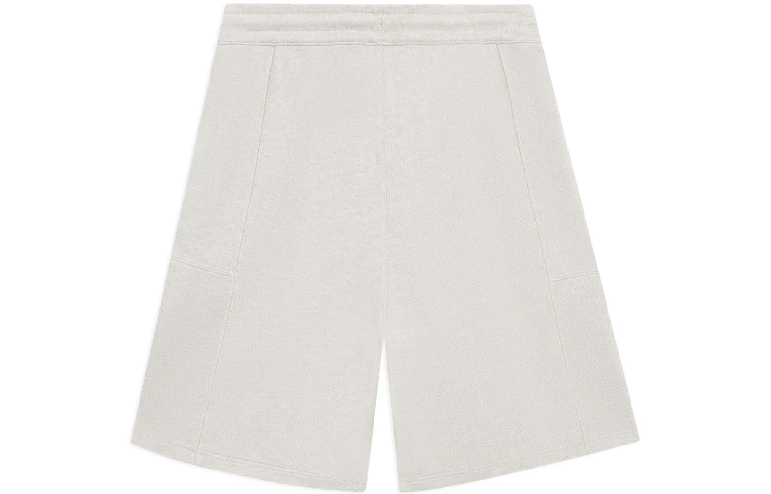 Li-Ning Embroidery Logo Straight Shorts 'Light Grey' AKSSA87-3