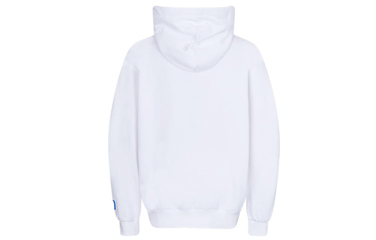 MLB Cartoon Series hooded Loose Small Label Embroidered Long Sleeves Unisex White 31HDC1011-50W