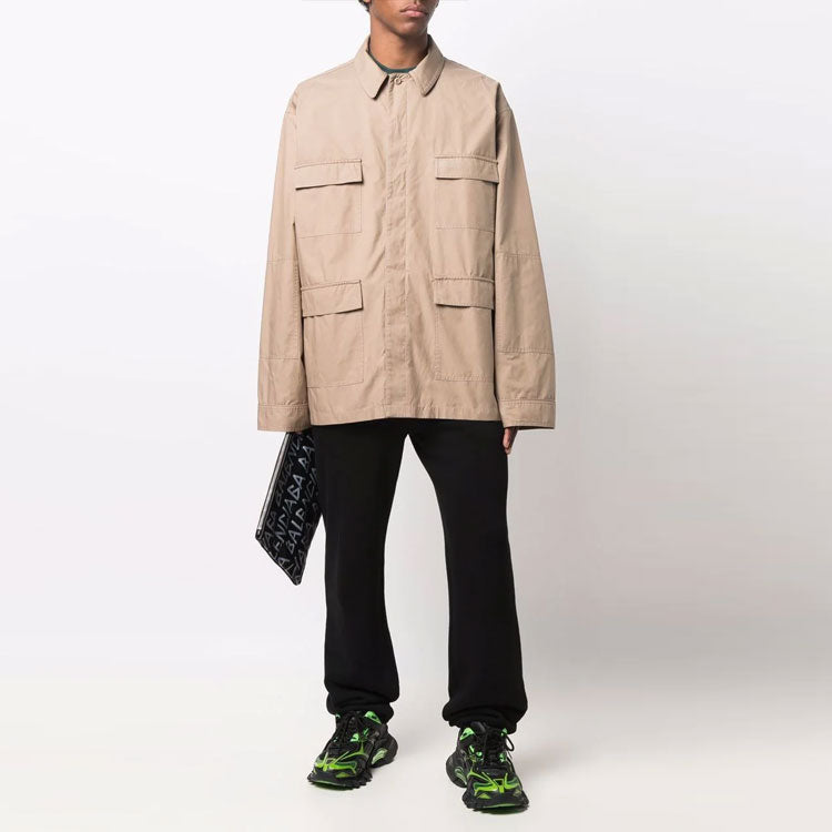Balenciaga Military Pyjama Jacket 'Beige' 675639TLO179504