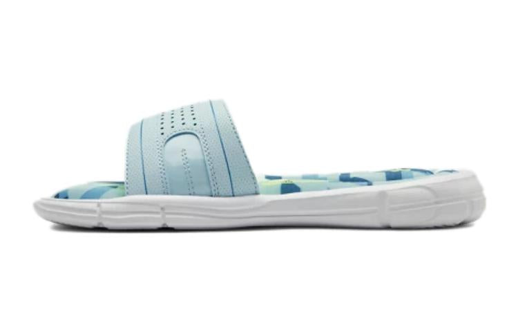 (GS) Under Armour Ignite Jagger VIII Slides 'Blue Green' 3021319-101