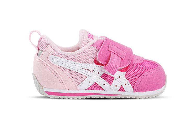 (TD) ASICS Idaho Running Shoes Pink/White 1144A155-700