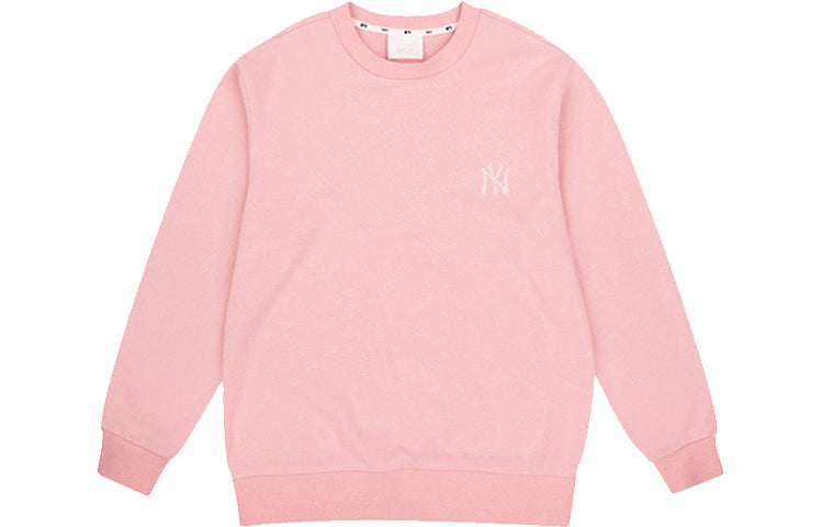 MLB New York Yankees Printing Logo Sports Fleece Unisex Pink 31MTR1941-50P