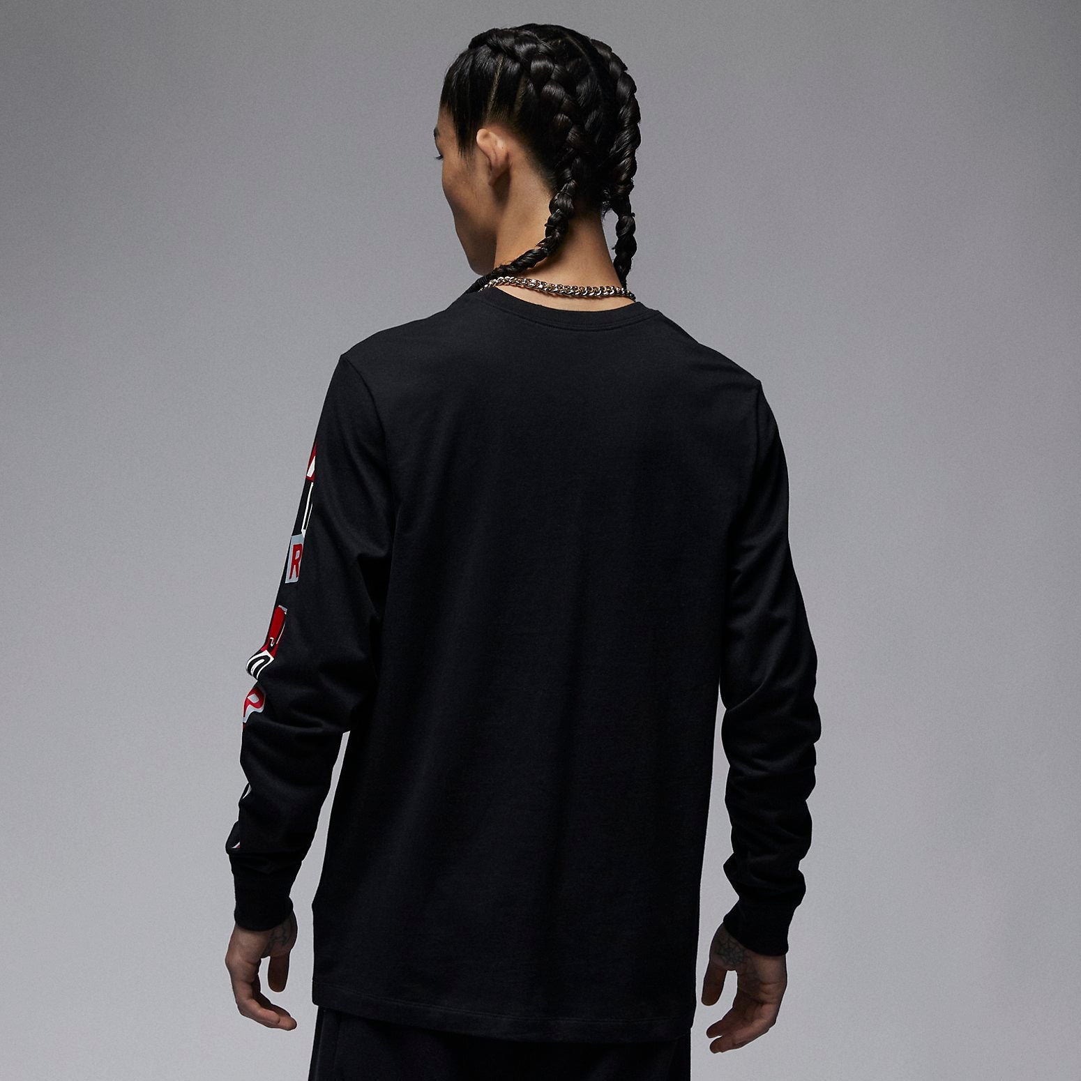Air Jordan Brand Long Sleeve T-Shirt 'Black' FD7018-010