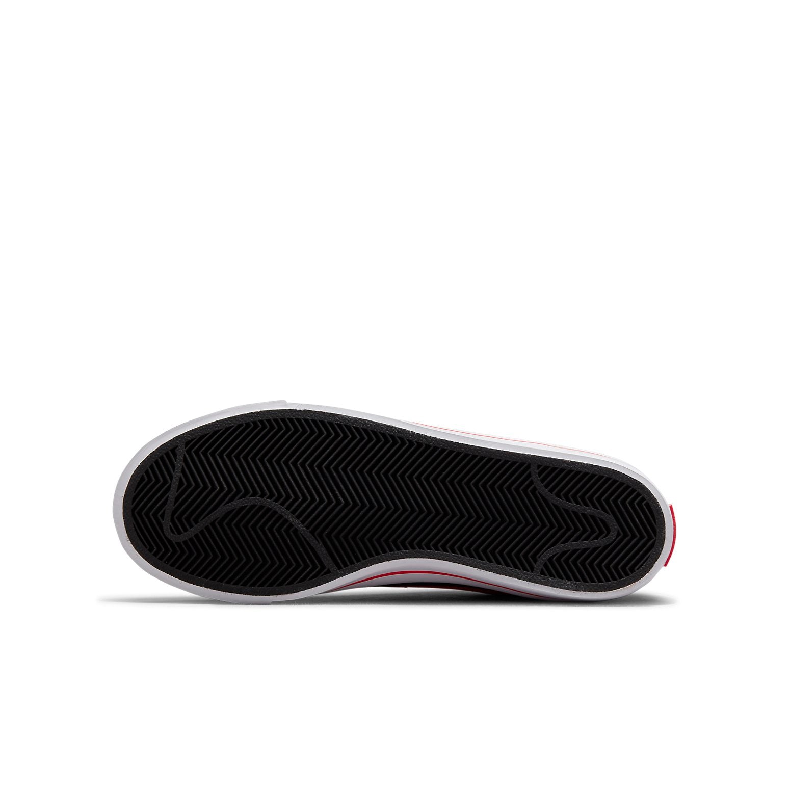 (GS) Nike Court Legacy Low-Top Sneakers Black/Red DA5380-004