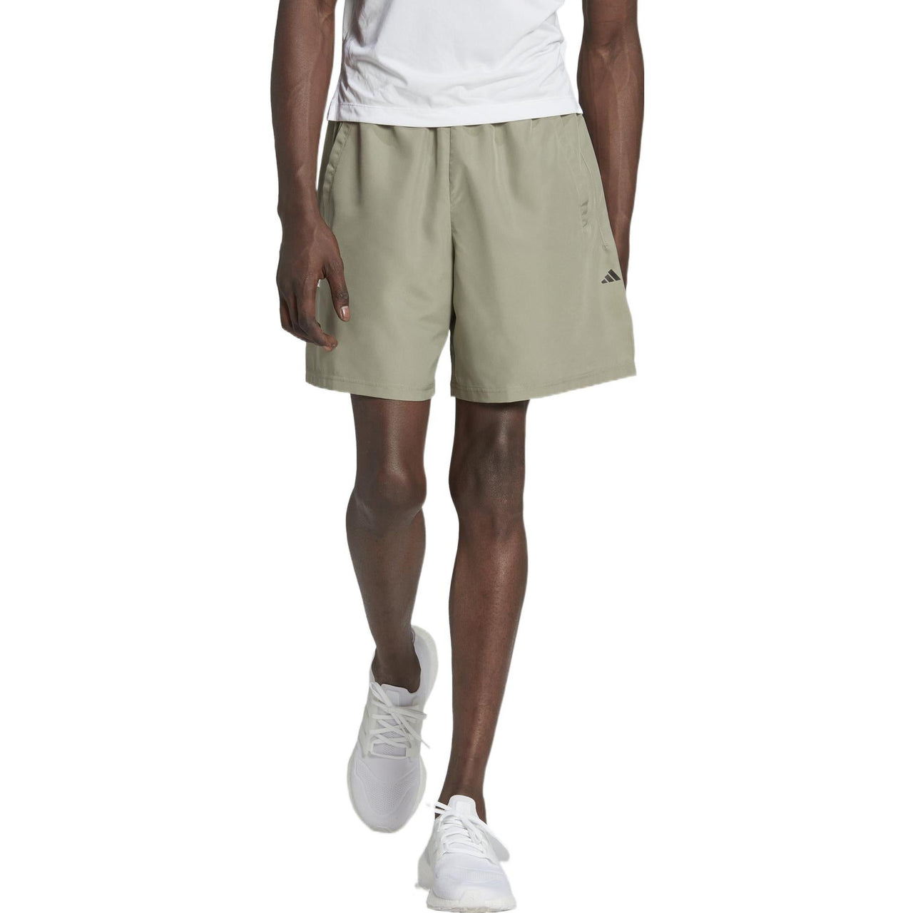 adidas Train Essentials Made To Be Remade Training Shorts 'Silver Pebble Black' IB8167