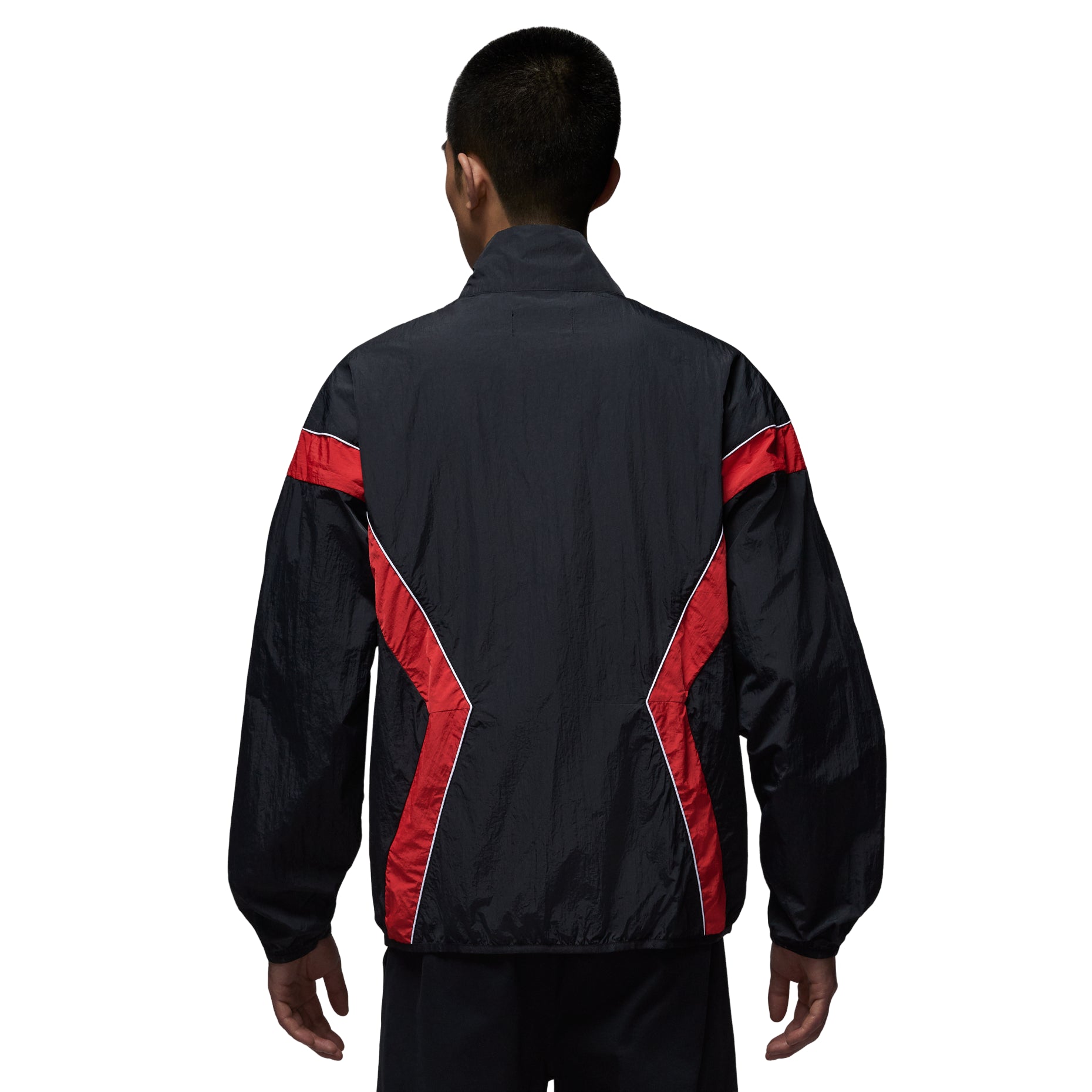Air Jordan Brooklyn Draft Jacket 'Black Gym Red' IH2825-010