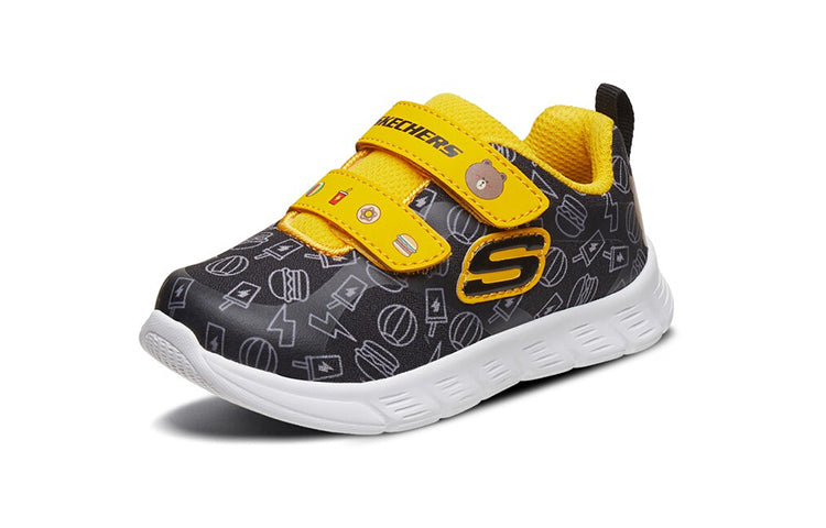 (PS) Skechers Comfy Flex Sneakers Yellow 660044N-BKYL