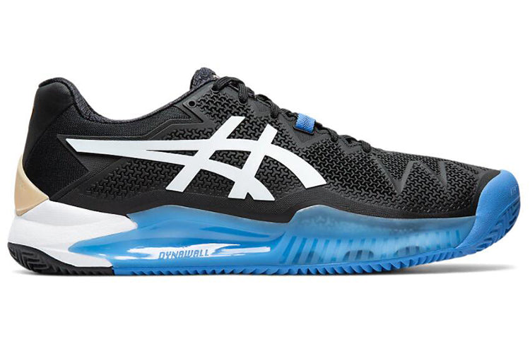 ASICS Gel-Resolution 8 Clay 'Black White Blue' 1041A076-001