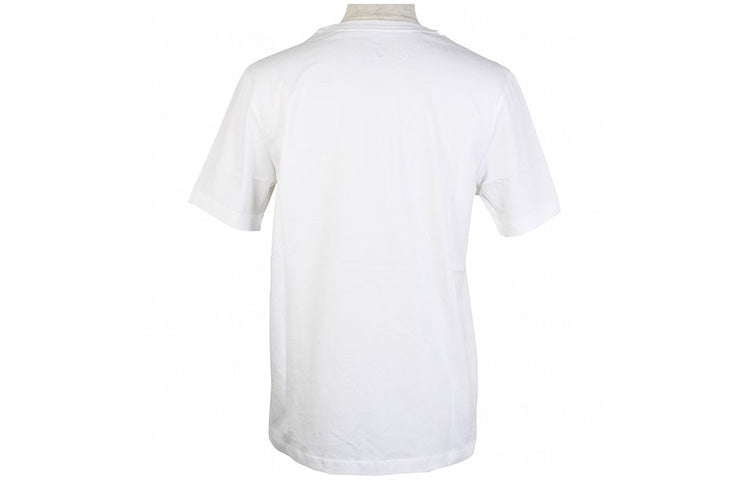 Nike Sports Cozy Casual Short Sleeve White CD1193-100