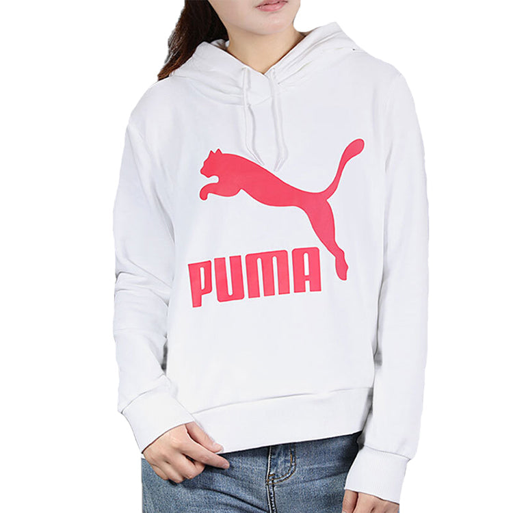 (WMNS) PUMA Classics Logo Hoodie 595915-02