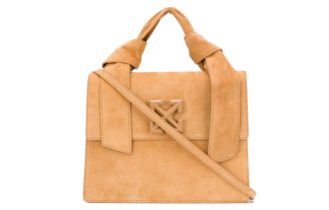 (WMNS) Off-White Jitney Suede Messenger Bag Yellow OWNA114E20LEA0016100