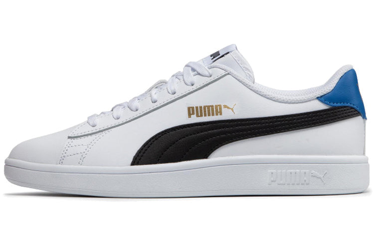 PUMA Unisex Smash V2 L Sneakers Blue/White 365215-33